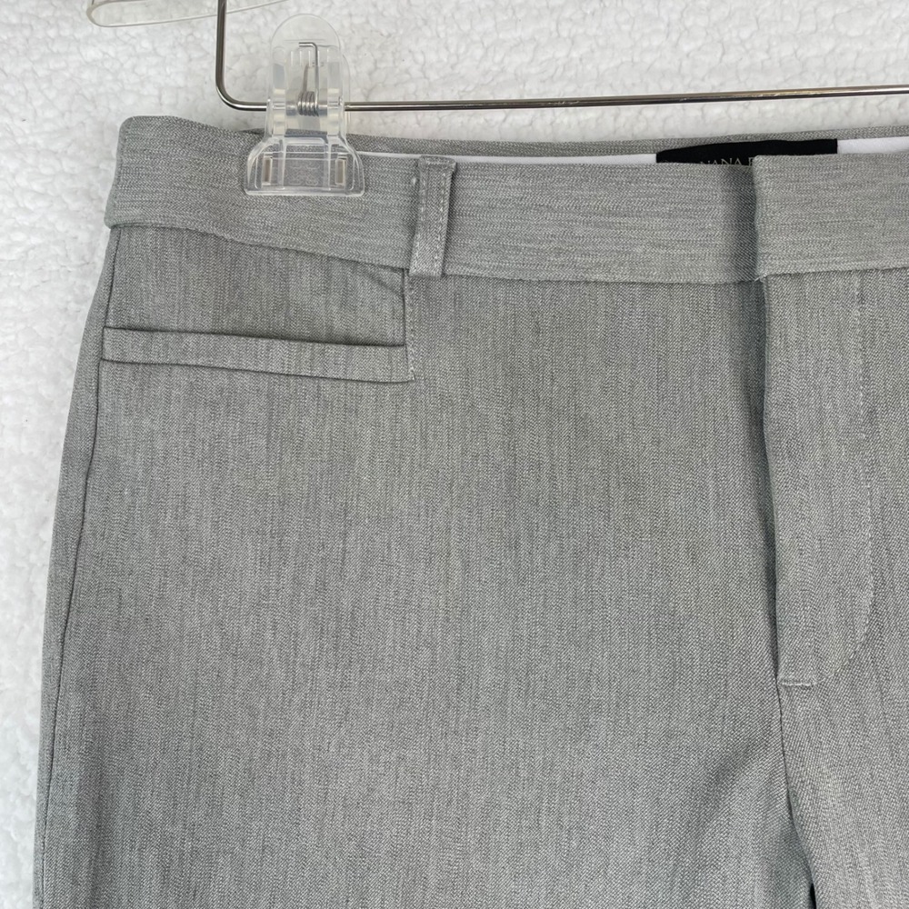 Banana Republic Sloan Gray Heathered Slim Ankle Dress Pants Womens 10 Workwear - Picture 3 of 8